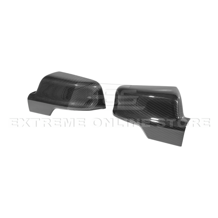 2019-Up Ram 1500 | Factory Style Dry Carbon Fiber Tape On Side Mirror Cap Covers