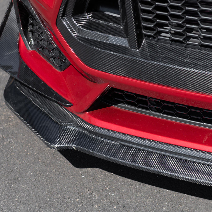 2024-Up Ford Mustang Performance Pack Add-On Front Lip Splitter