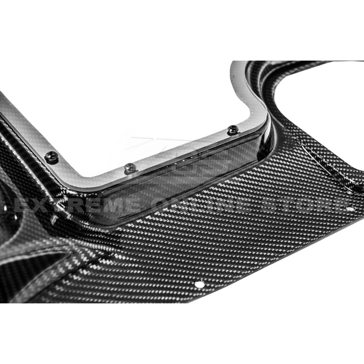 Corvette C8 HTC DRY Carbon Fiber Engine Bay Panel Cover