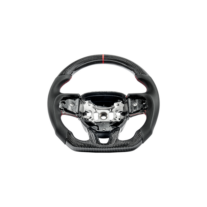 2015-23 Challenger Carbon Fiber Peforated Leather Steering Wheel