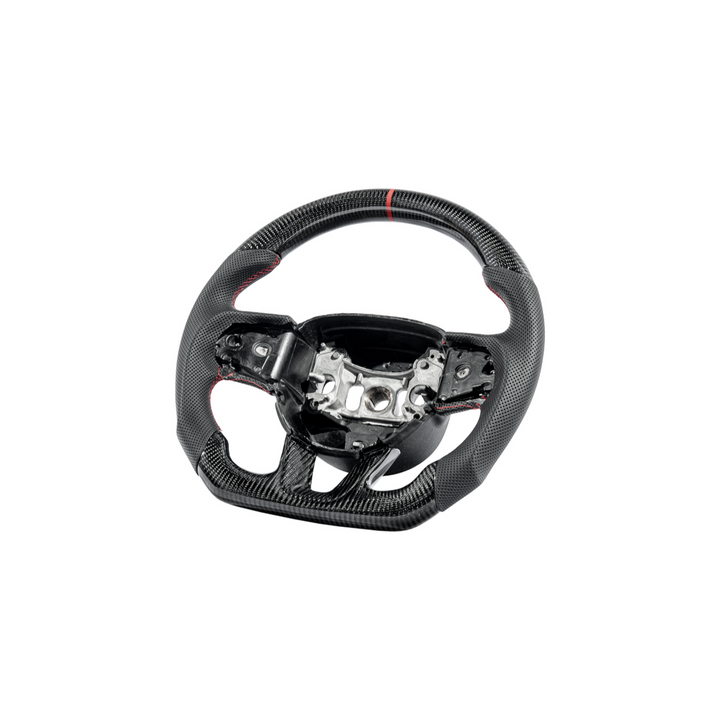 2015-23 Challenger Carbon Fiber Peforated Leather Steering Wheel