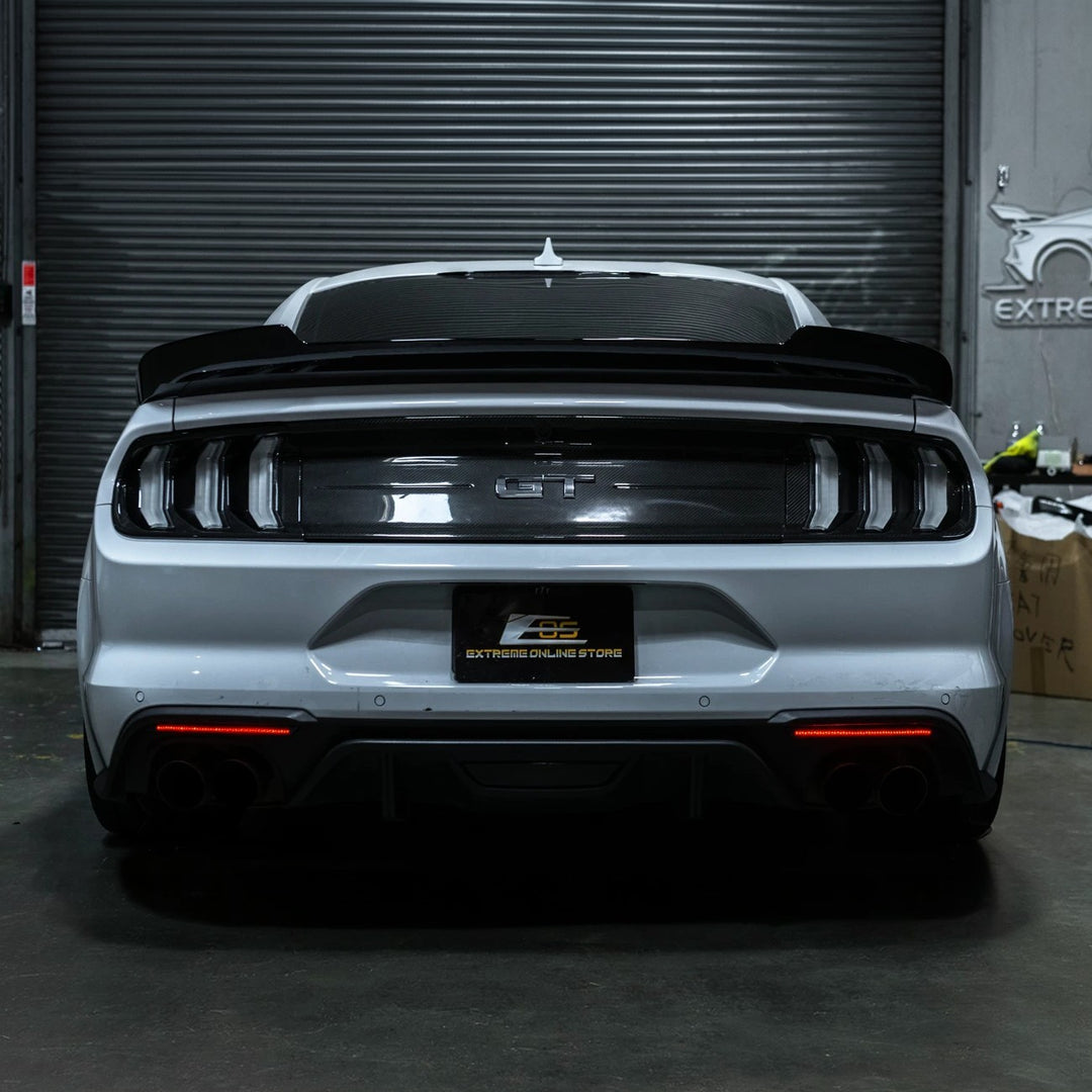 2018-23 Ford Mustang S550 | Rear Bumper Red LED Reflector Light Set