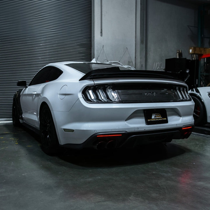2018-23 Ford Mustang S550 | Rear Bumper Red LED Reflector Light Set