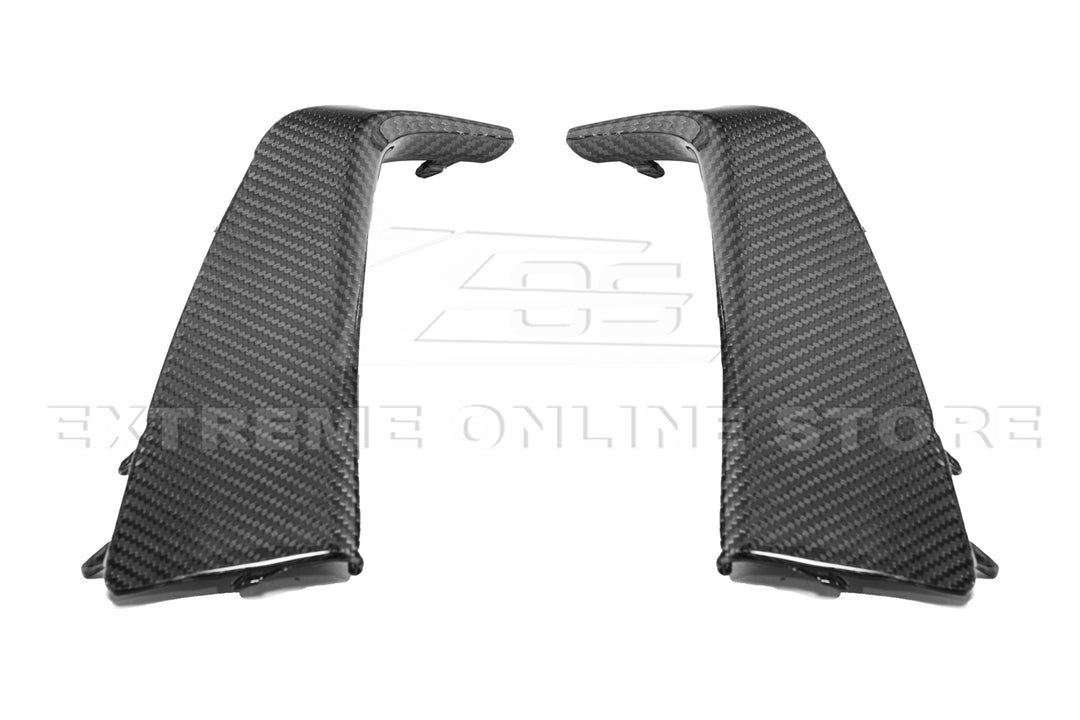 Chevrolet Corvette C7 ZR1 DRY CARBON FIBER Bumper Vent Brows Insert