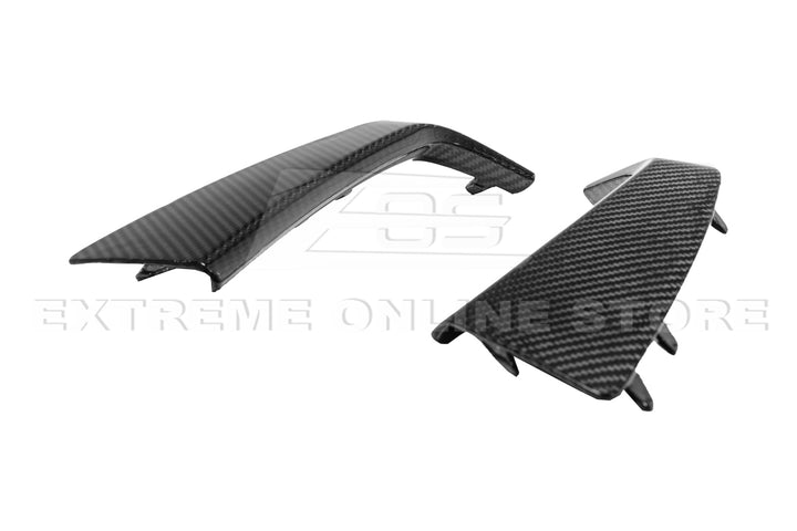 Chevrolet Corvette C7 ZR1 DRY CARBON FIBER Bumper Vent Brows Insert