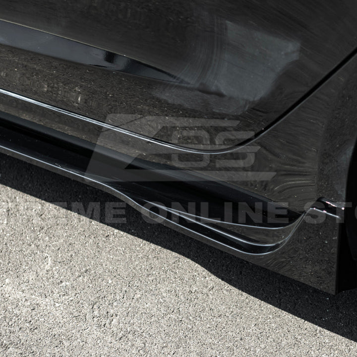 2024-Up Tesla Model 3 Performance Style Side Skirts Rocker Panel Pair
