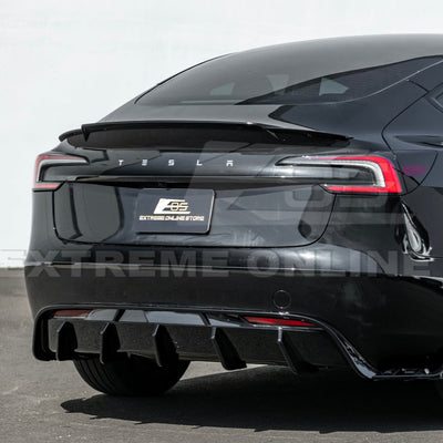 2024-Up Tesla Model 3 Performance Style Rear Trunk Wing Spoiler