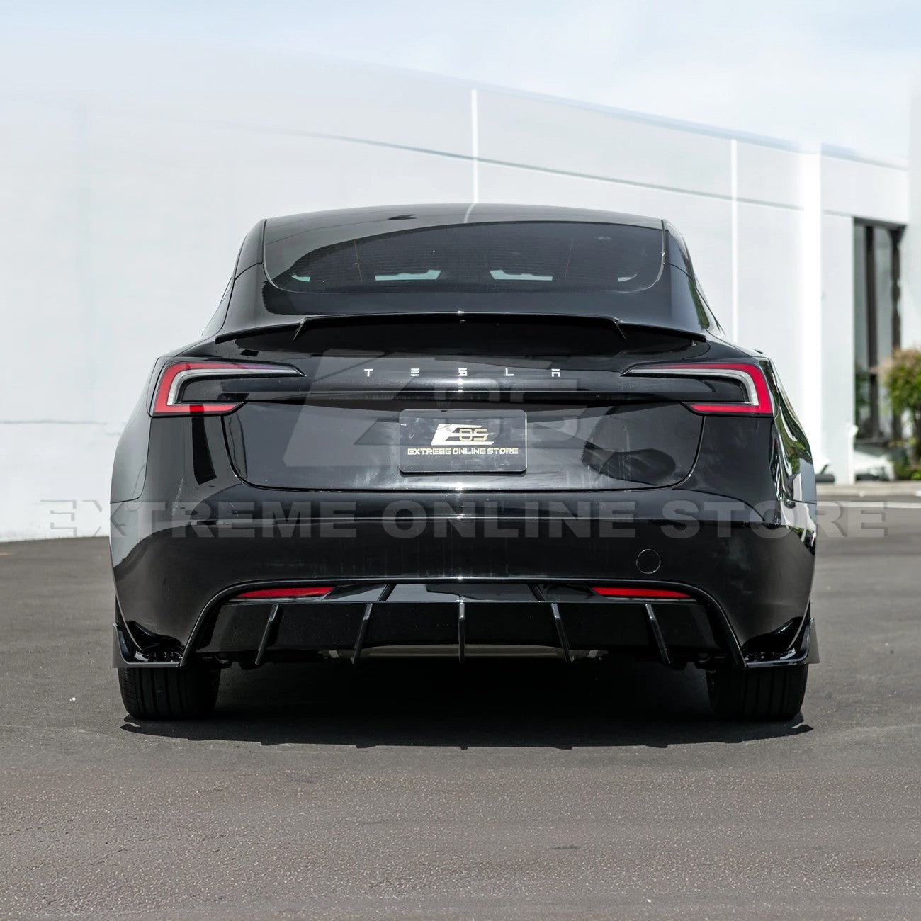 2024-Up Tesla Model 3 Performance Style Rear Trunk Wing Spoiler