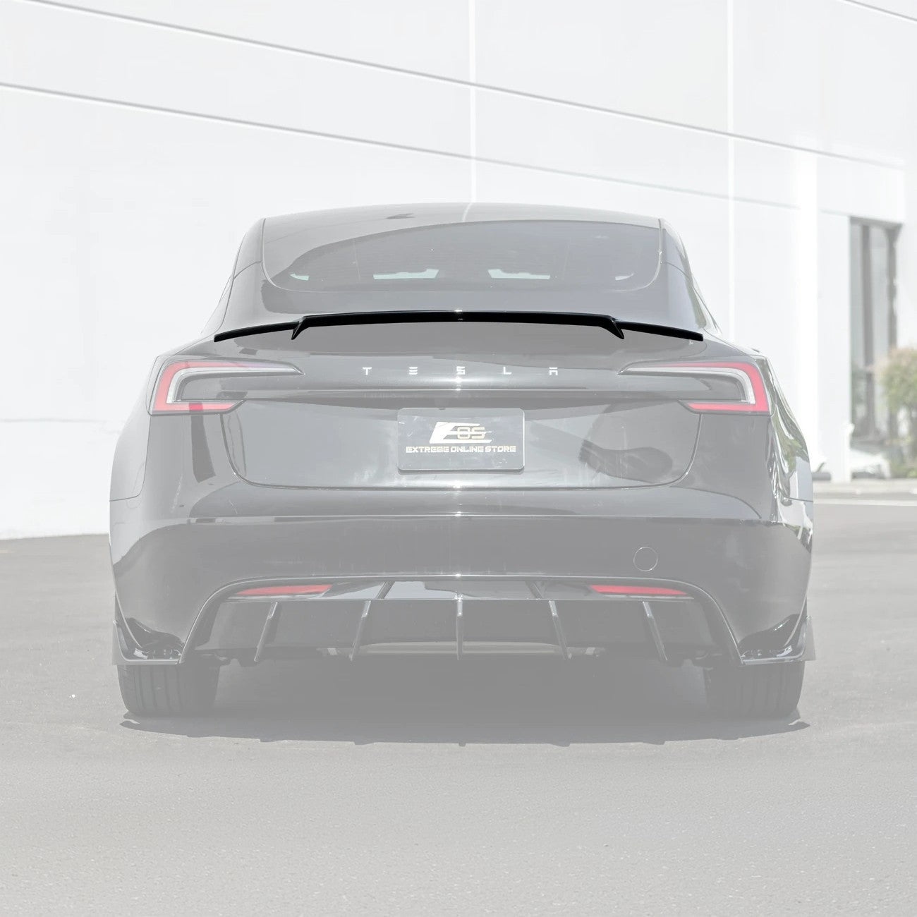 2024-Up Tesla Model 3 Performance Style Rear Trunk Wing Spoiler