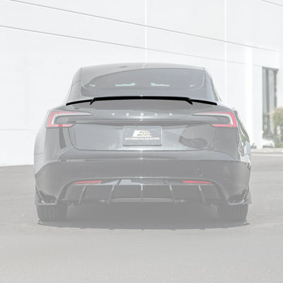 2024-Up Tesla Model 3 Performance Style Rear Trunk Wing Spoiler