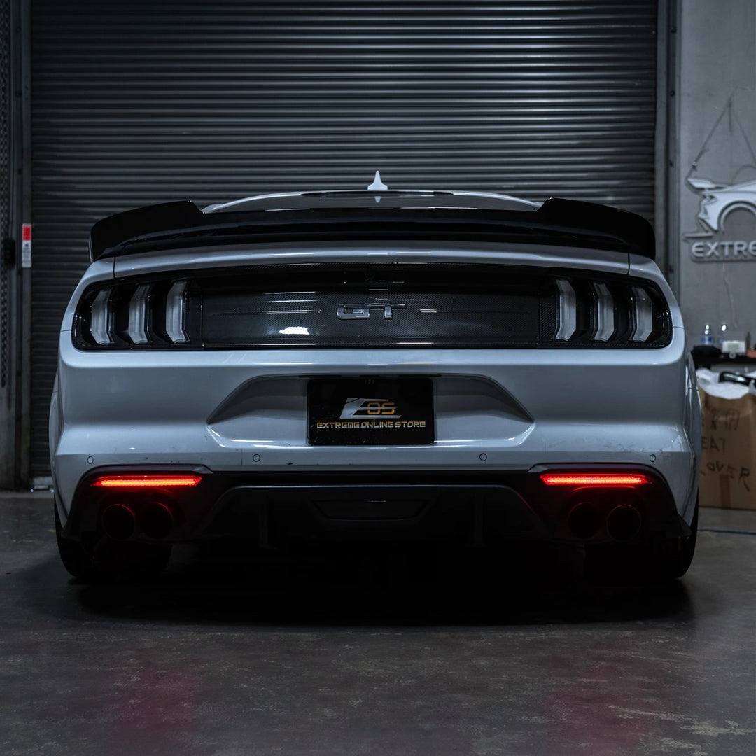 2018-23 Ford Mustang S550 | Rear Bumper Red LED Reflector Light Set