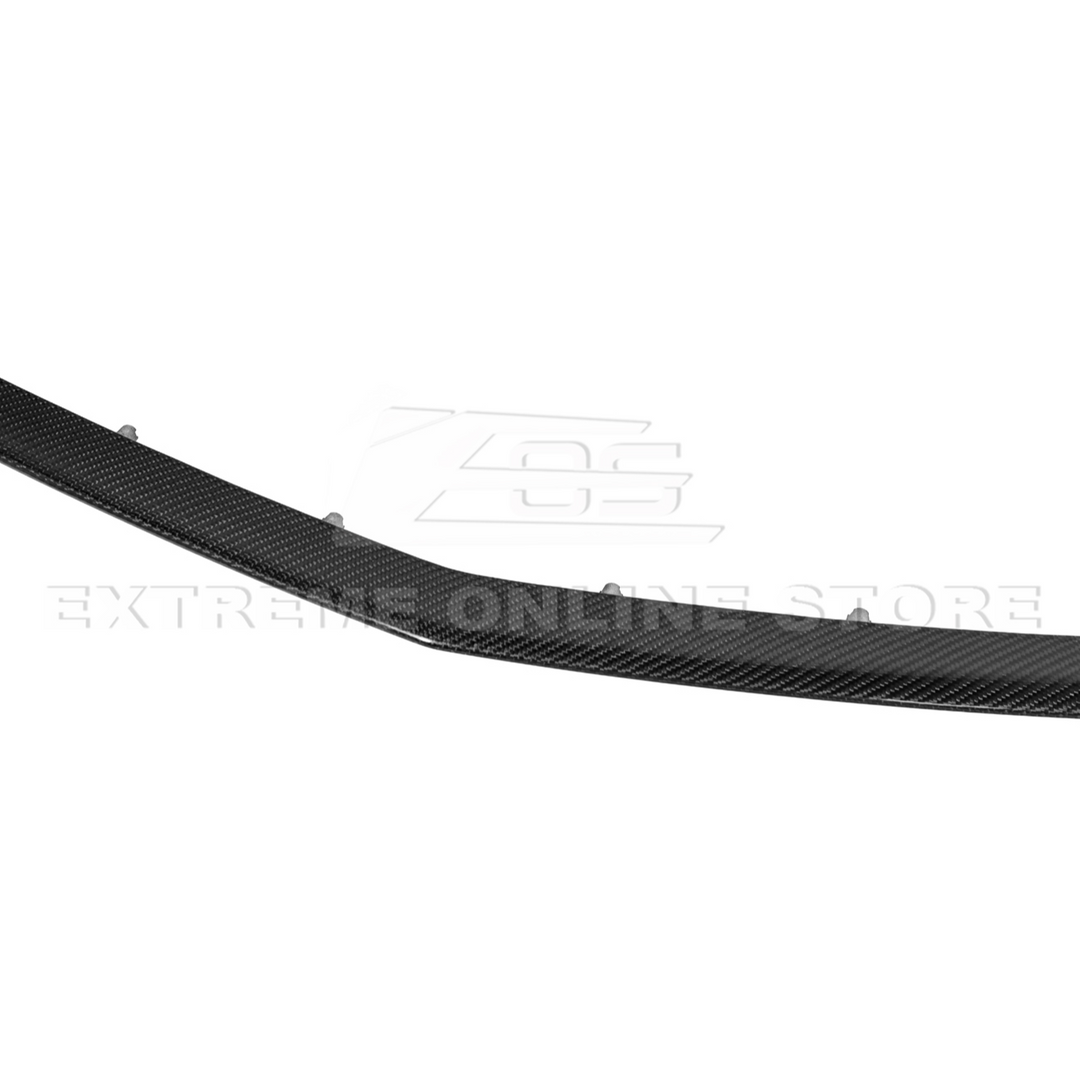 2025-Up Cadillac CT5-V Blackwing DRY CARBON FIBER Front Upper &amp; Lower Grille Trim