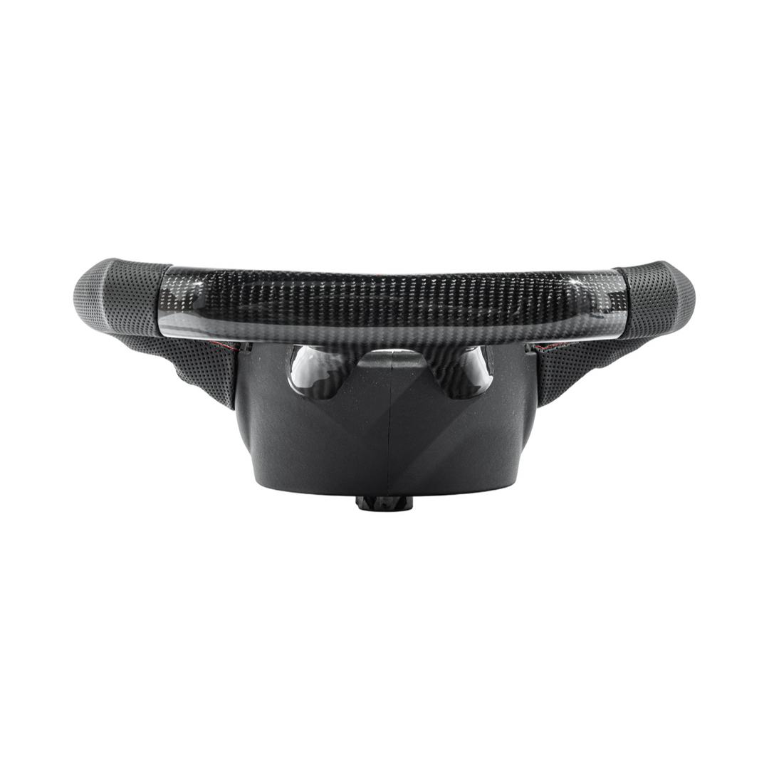 2015-23 Challenger Carbon Fiber Peforated Leather Steering Wheel