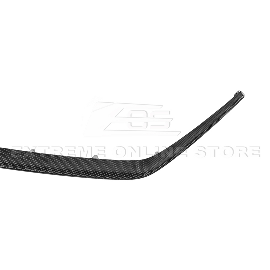 2025-Up Cadillac CT5-V Blackwing DRY CARBON FIBER Front Upper &amp; Lower Grille Trim