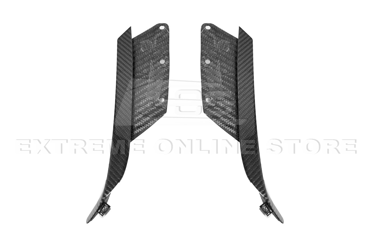 Corvette C7 Z06 DRY CARBON FIBER Side Rocker Panel Brake Scoop