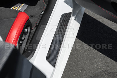 Corvette C8 Side Door Sill Plate Strip Covers