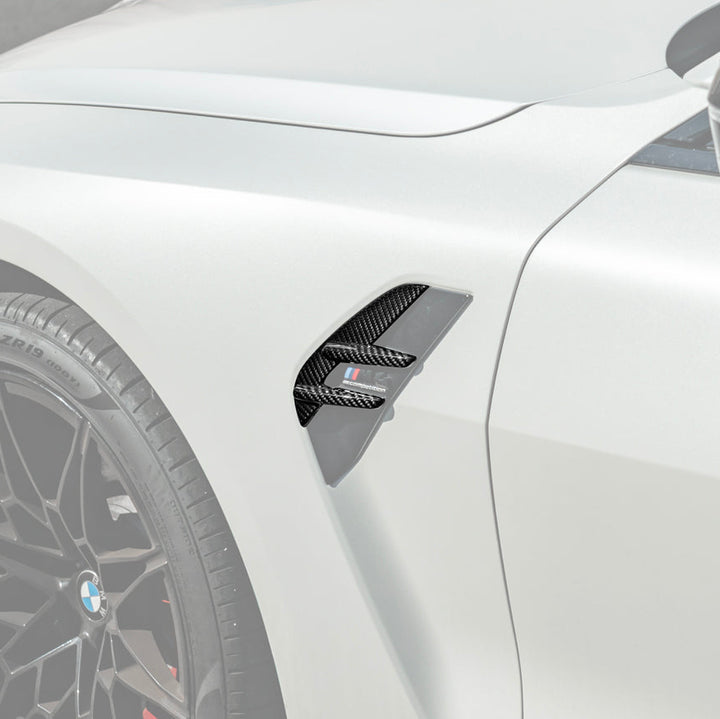 2021-Up BMW G82 G83 M4 Factory Replacement CARBON FIBER Side Fender Vent Covers