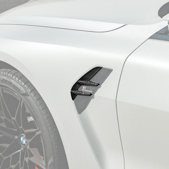 2021-Up BMW G82 G83 M4 Factory Replacement CARBON FIBER Side Fender Vent Covers