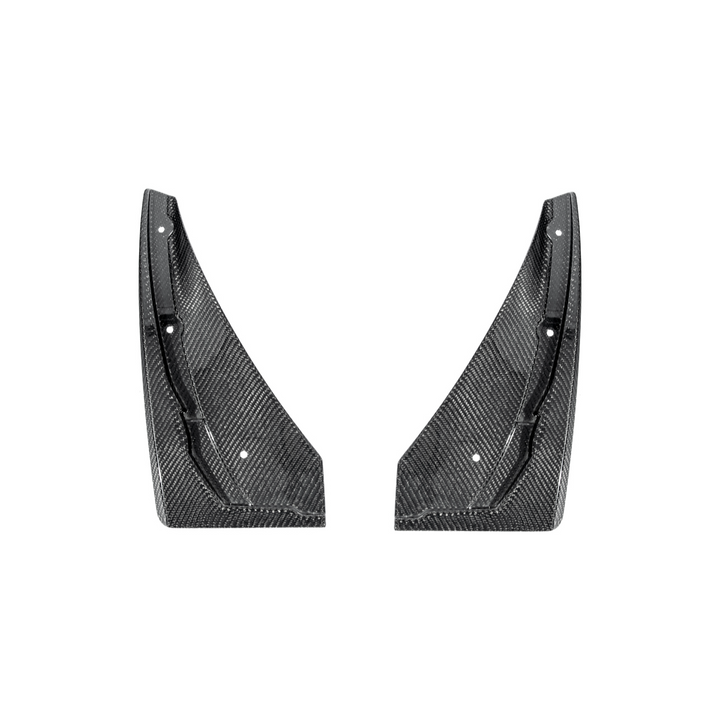 2020-2026 Cadillac CT4 &amp; CT4-V Blackwing | Carbon Fiber Mud Flaps Splash Guards