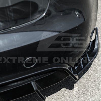 2024-Up Tesla Model 3 Rear Bumper Diffuser Lip