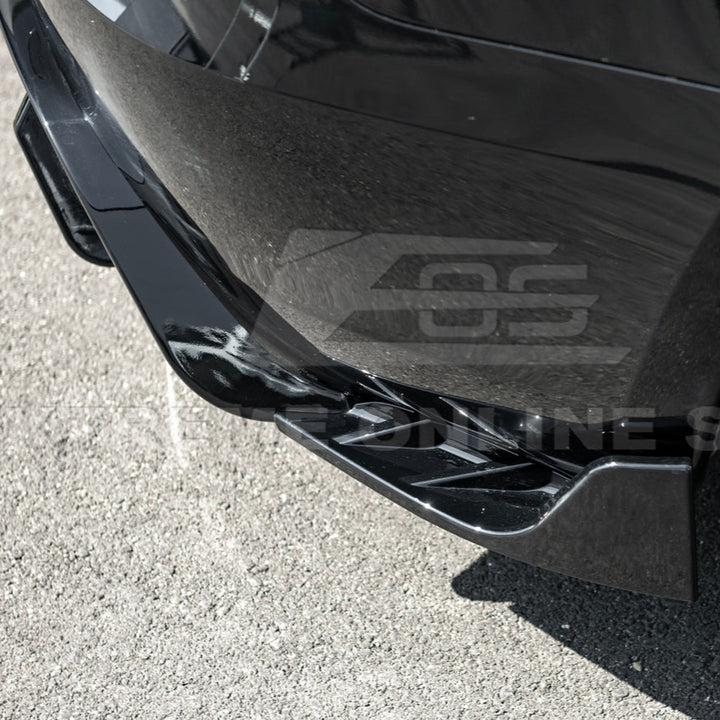 2024-Up Tesla Model 3 Performance Style Rear Bumper Diffuser Lip
