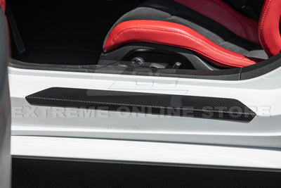 Corvette C8 Side Door Sill Plate Strip Covers