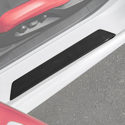 Corvette C8 Side Door Sill Plate Strip Covers