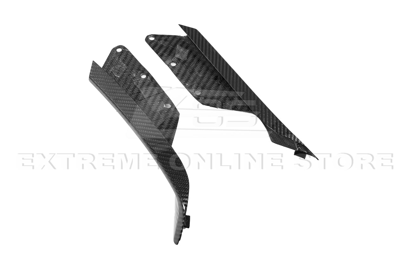 Corvette C7 Z06 DRY CARBON FIBER Side Rocker Panel Brake Scoop
