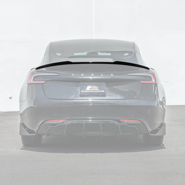 2024-Up Tesla Model 3 Track Style Rear Trunk Wing Spoiler
