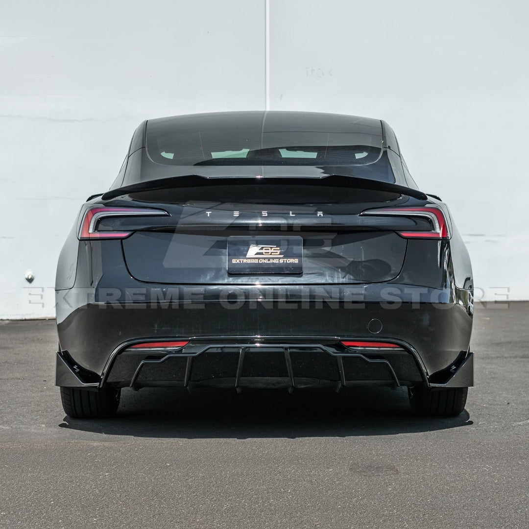 2024-Up Tesla Model 3 Track Style Rear Trunk Wing Spoiler