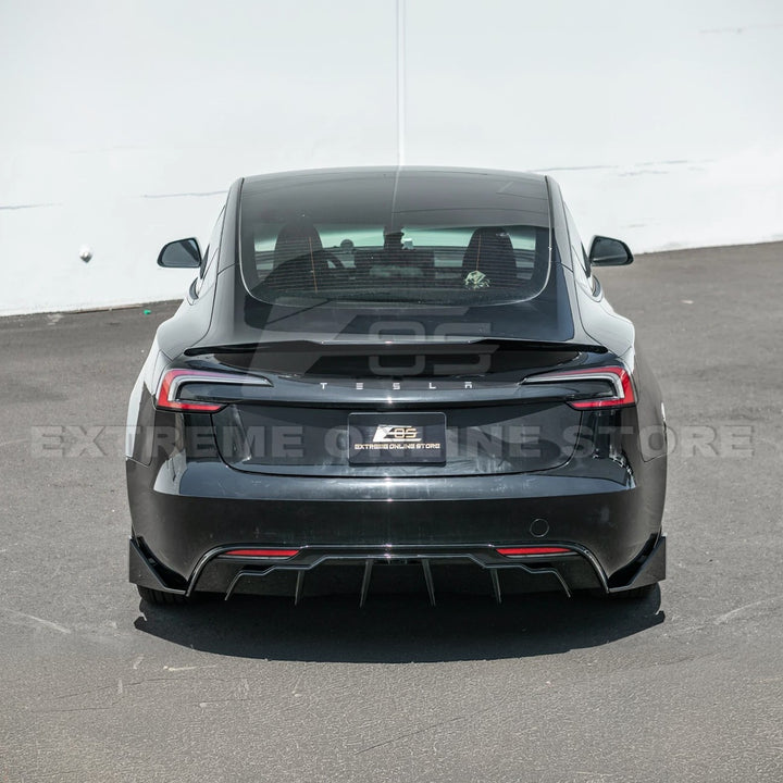 2024-Up Tesla Model 3 Track Style Rear Trunk Wing Spoiler
