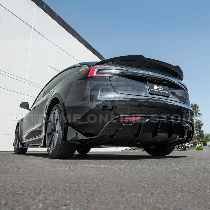 2024-Up Tesla Model 3 Track Style Rear Trunk Wing Spoiler