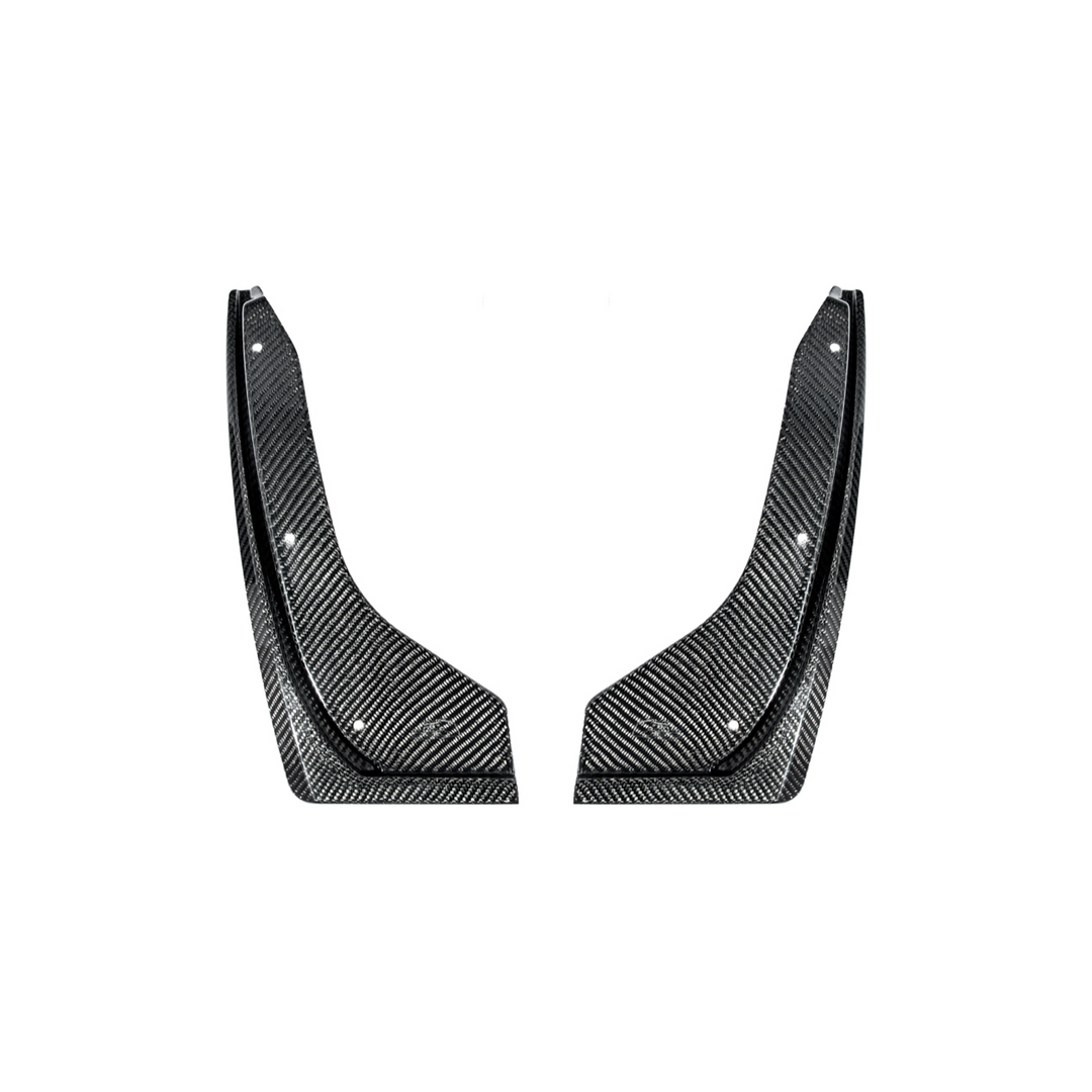 2020-2026 Cadillac CT4 &amp; CT4-V Blackwing | Carbon Fiber Mud Flaps Splash Guards