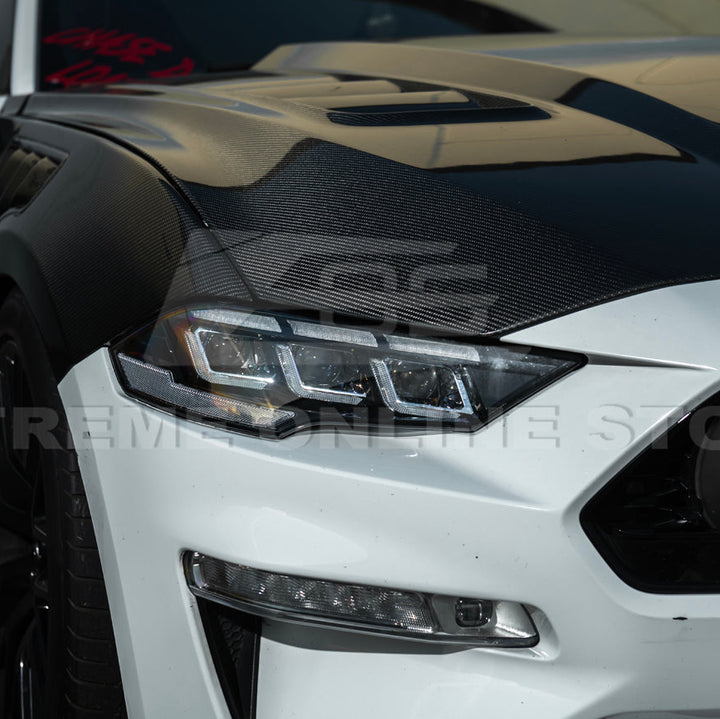 2018-23 Ford Mustang | S650 LED DRL Sequential Signal Projector Headlights