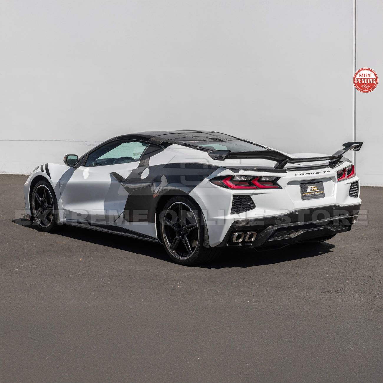 Corvette C8 Z06 Conversion Rear High Wing