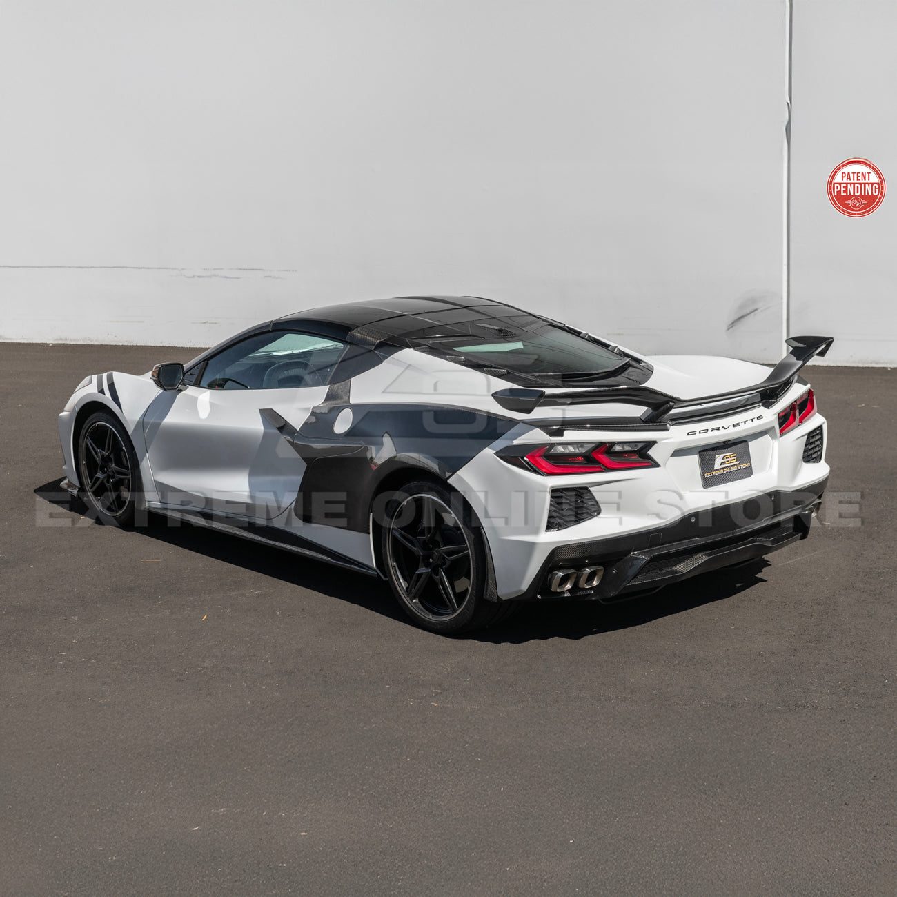 Corvette C8 Z06 Conversion Rear High Wing