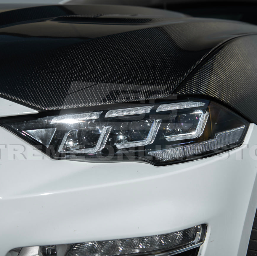 2018-23 Ford Mustang | S650 LED DRL Sequential Signal Projector Headlights