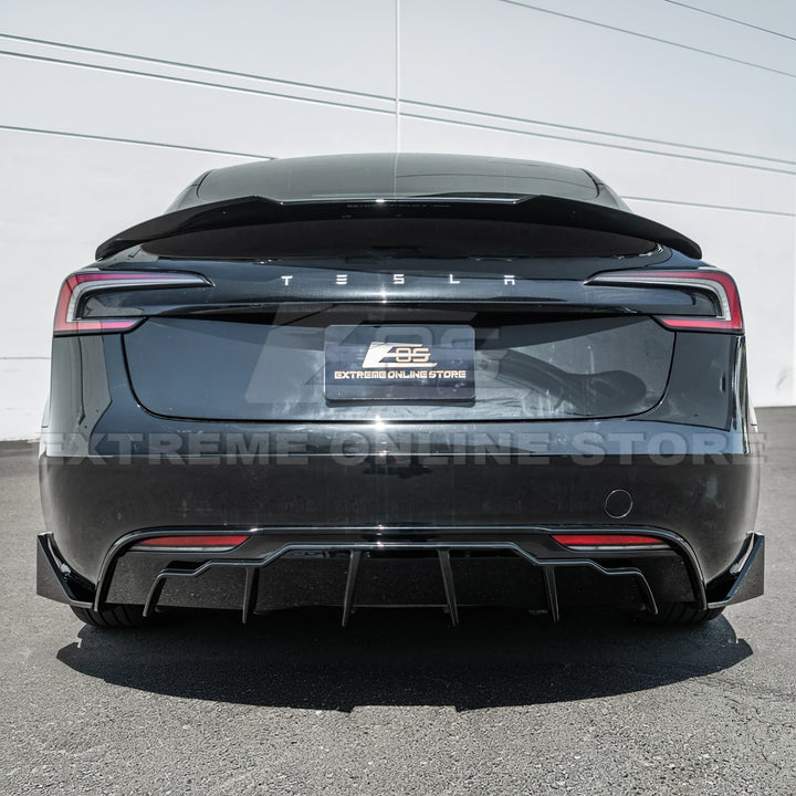 2024-Up Tesla Model 3 Track Style Rear Trunk Wing Spoiler