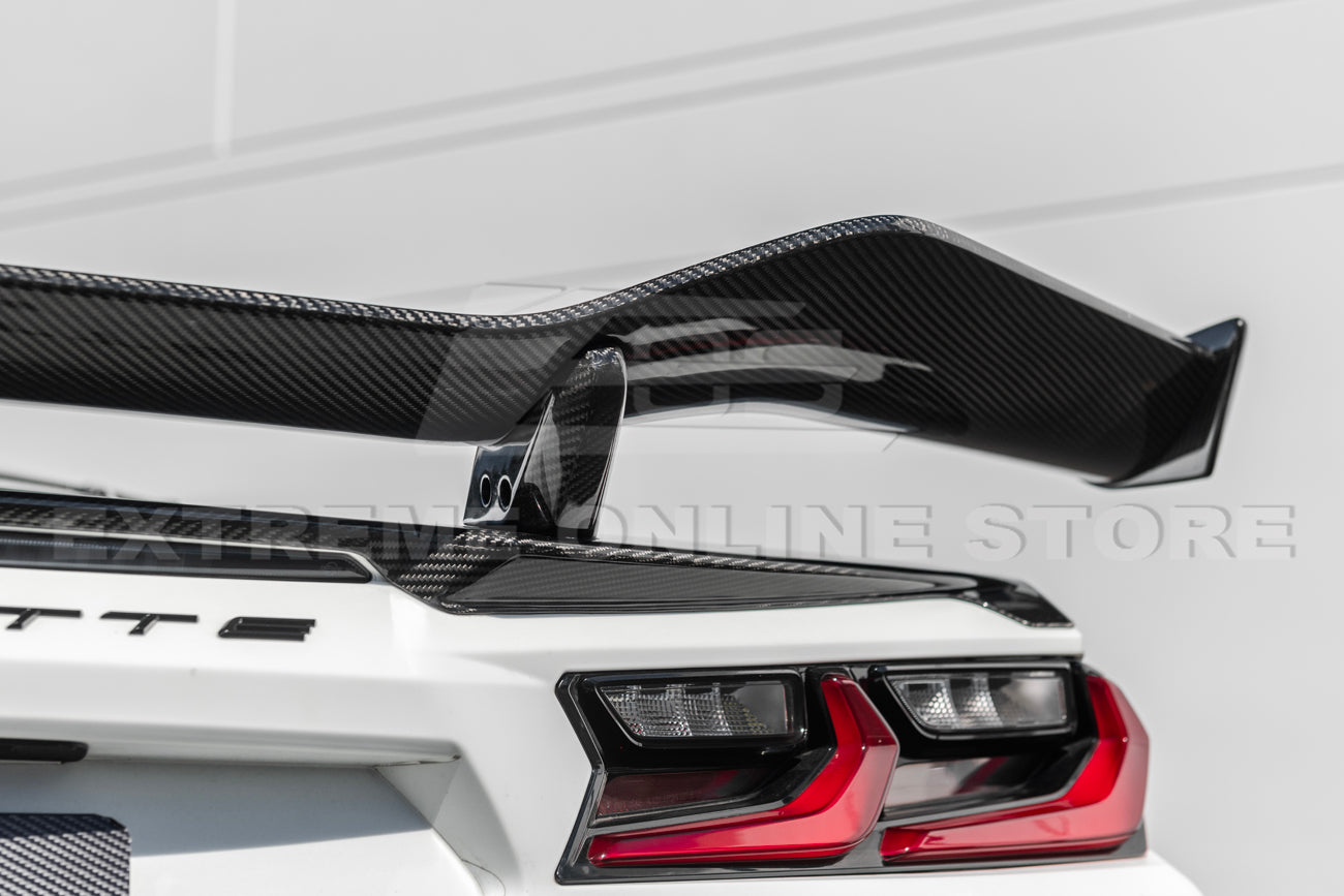 Corvette C8 Z06 Conversion Rear High Wing Spoiler | EOS