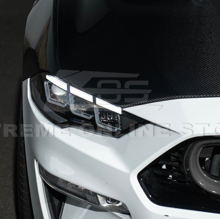 2018-23 Ford Mustang | S650 LED DRL Sequential Signal Projector Headlights