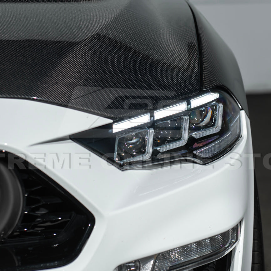 2018-23 Ford Mustang | S650 LED DRL Sequential Signal Projector Headlights