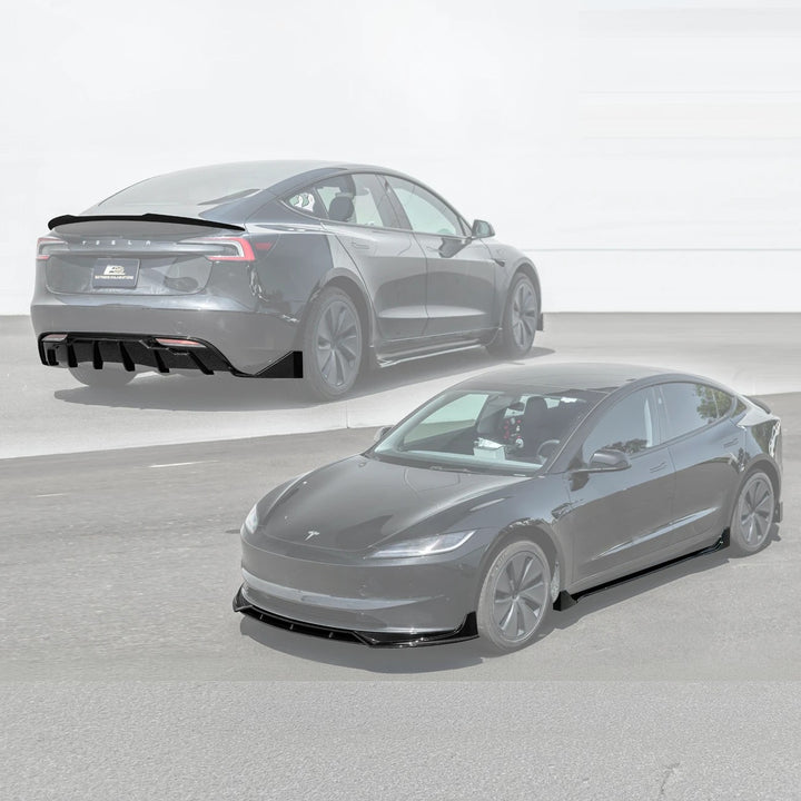 2024-Up Tesla Model 3 Sedan Track Style Body Kit