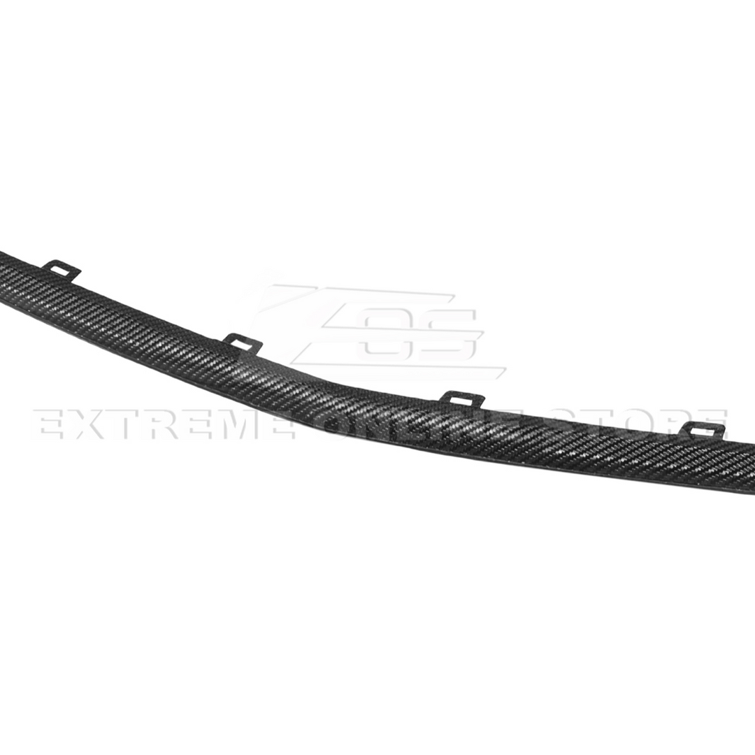 2025-Up Cadillac CT5-V Blackwing DRY CARBON FIBER Front Upper &amp; Lower Grille Trim