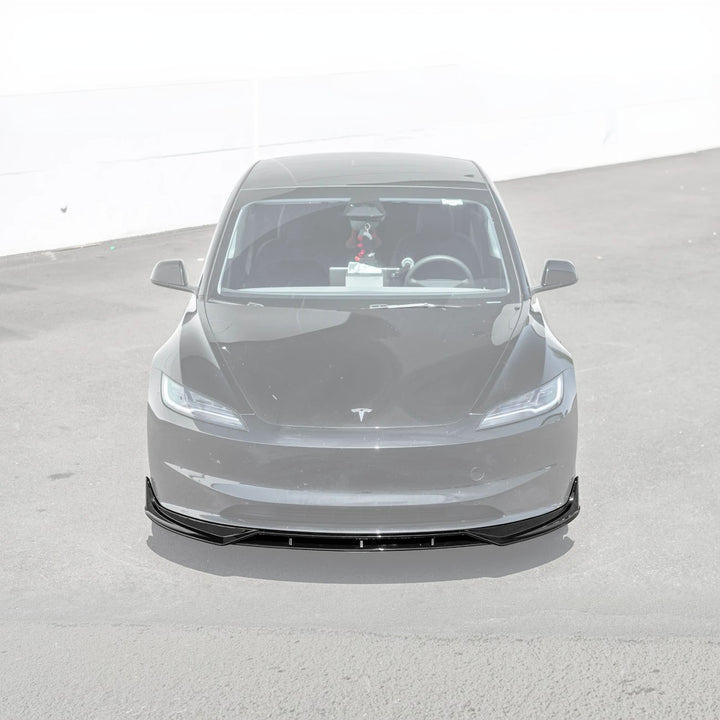 2024-Up Tesla Model 3 Track Style Front Lip Splitter