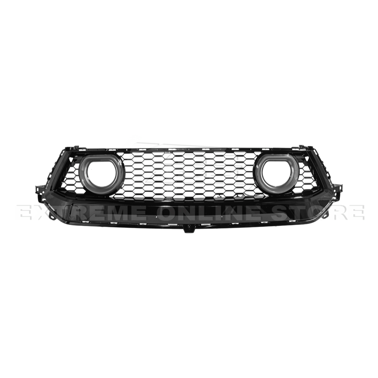 2024-Up Ford Mustang GTV Style Front Upper Grille LED Air Intakes