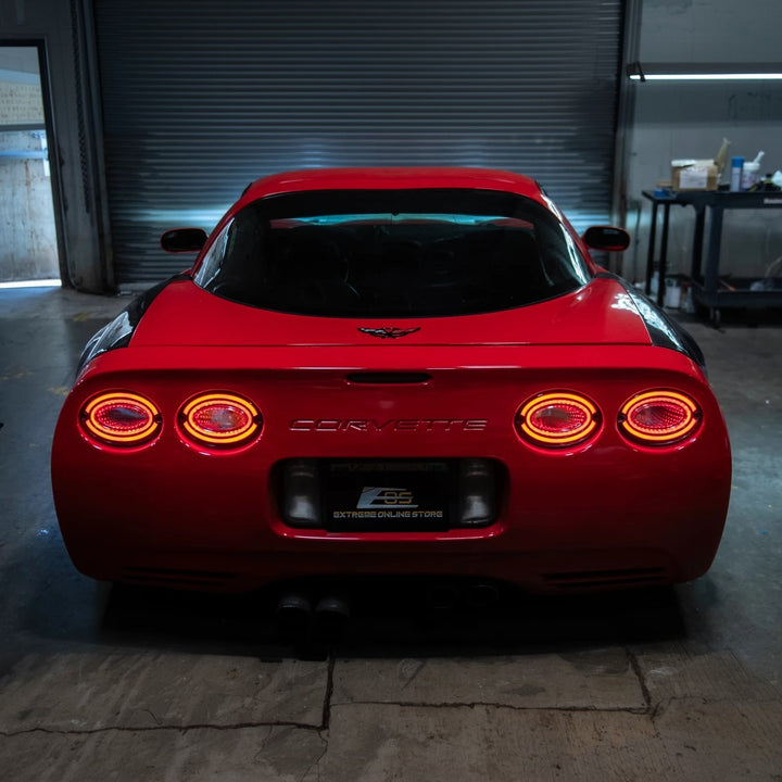 1997-04 Corvette C5 Infinity Style LED Tail Lights (PRE-SALE)