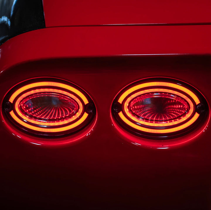 1997-04 Corvette C5 Infinity Style LED Tail Lights (PRE-SALE)