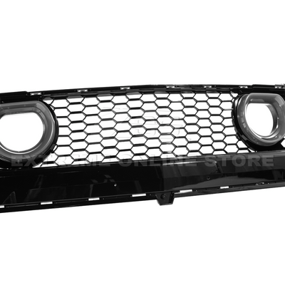 2024-Up Ford Mustang GTV Style Front Upper Grille LED Air Intakes