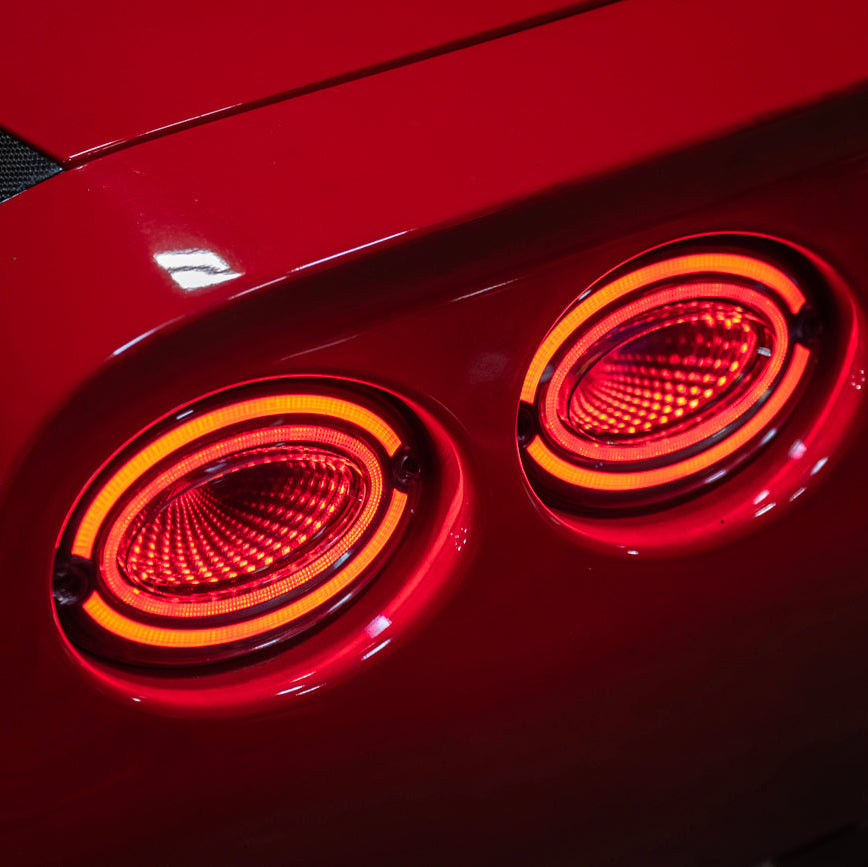 1997-04 Corvette C5 Infinity Style LED Tail Lights (PRE-SALE)