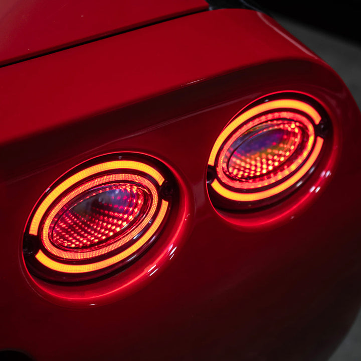 1997-04 Corvette C5 Infinity Style LED Tail Lights (PRE-SALE)